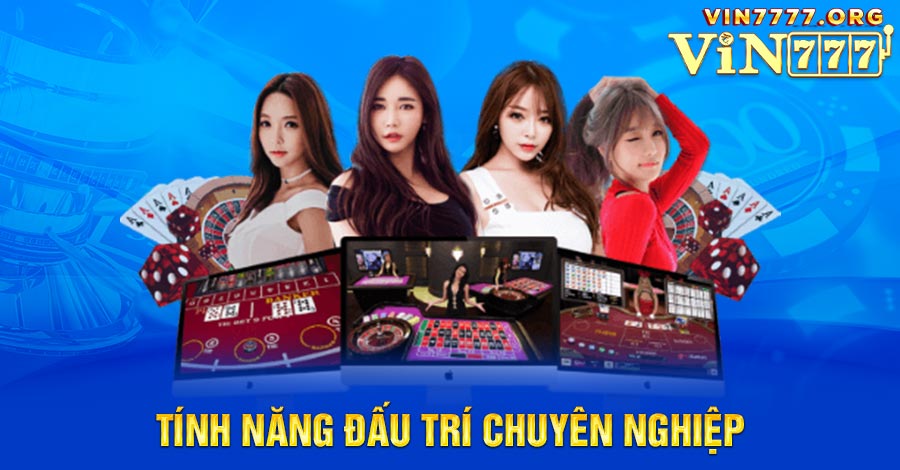 Tính chất đấu trí tại game sòng bài Online Vin777 cũng là một thế mạnh nổi bật